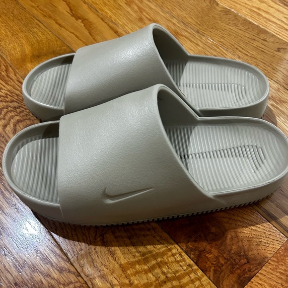 Nike Calm Slide Khaki M8/W9 - Picture 5 of 16